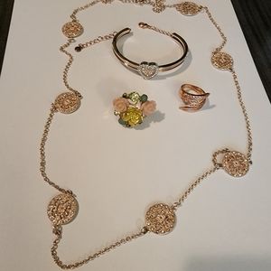 Rose gold jewelry